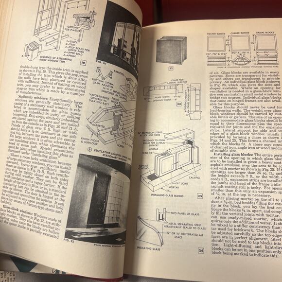 1955 FIRST PRINTING Popular Mechanics Do-It-Yourself Encyclopedia SET OF 7! - Picture 3 of 8